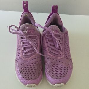Nike Purple Kids AIR 270s